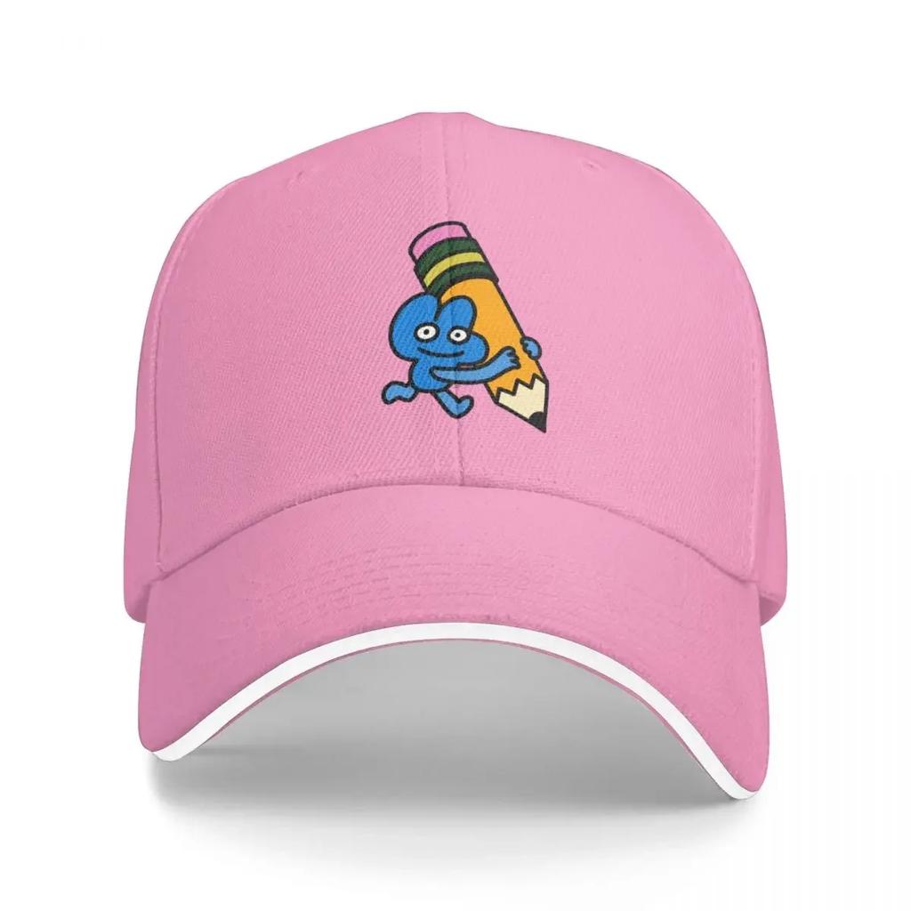 Four holding pencil BFDI Baseball Cap Hip Hop Sun Hat For Children Winter hat Sun Hats For Women Unisexs