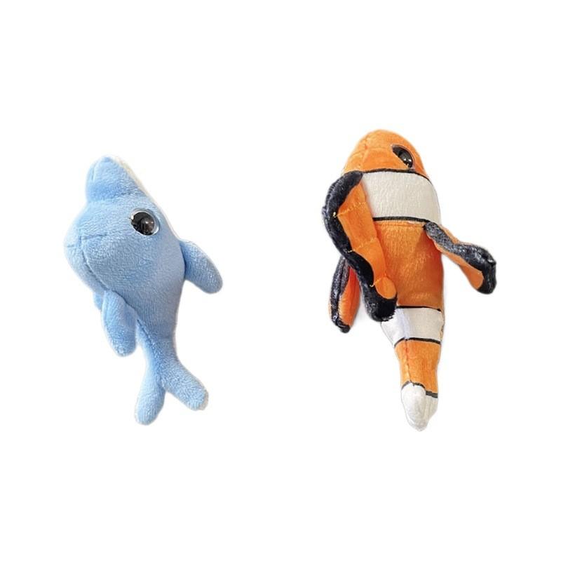 Plush Animal Ocean Refrigerator Magnet Sea Turtle Lobster Fish World Underwater