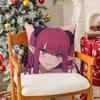 My Dress-Up Darling Marin Kitagawa Silky Short Plush With Invisible Zipper Dustproof Sofa Cushion Cover For Home Decor