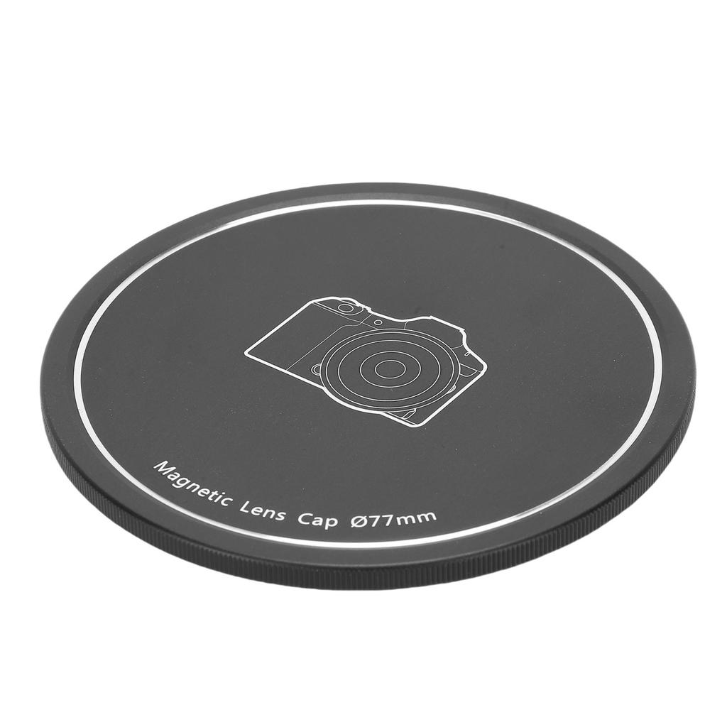 77mm Objektiv   Aluminiumlegierung Magnetische und Gewindehalterung   ive Objektiv   Abdeckung für Spiegellose Kamera