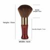 Ergonomic Wooden Handle Neck Duster Brush Portable Design Hair Cut Neck Brush  Salons