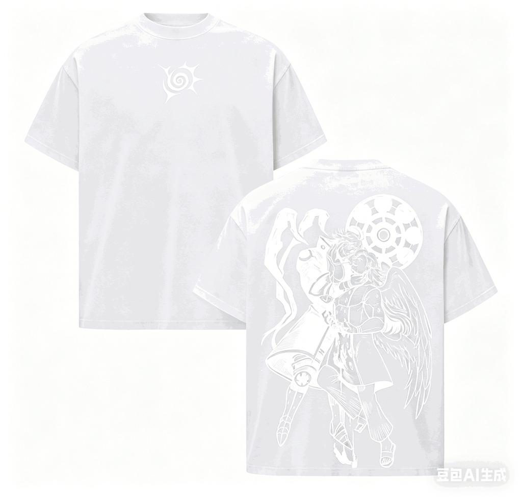 Seven Deadly Sins Cotton T-shirt Year Round Clothing High Quality Personality Clothes Plus Size Unisex New Model Retro Fashion