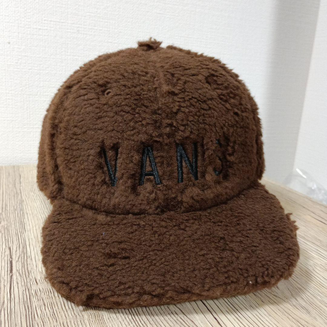 Used New VANS Boa Fleece Cap Brown
