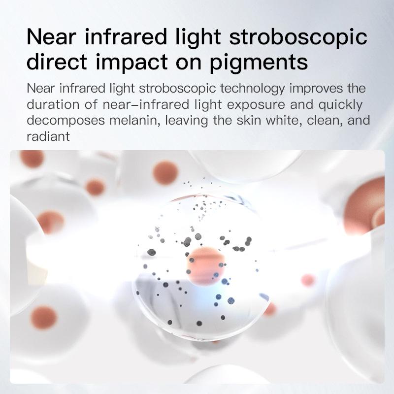 Milk Light Beauty Instrument, Black Gold Light Skin Rejuvenation Instrument, Near-infrared Light Home Face Brightening Skin Tone Beauty Salon