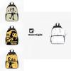 Bendy And The Ink Machine Cartoon Game School Backpack With Adjustable Padded Straps For Kids