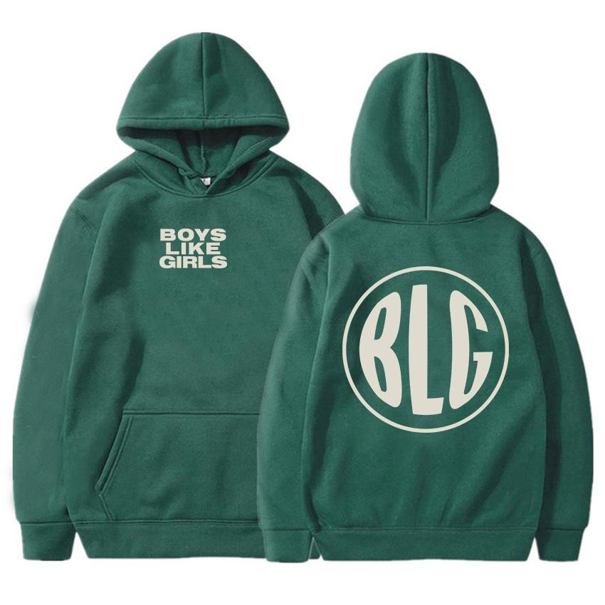 BOYS LIKE GIRLS BLG Hoodies Rockband Grafikdruck Sweatshirts Langarm Mode Kapuzenpullover Unisex Streetwear