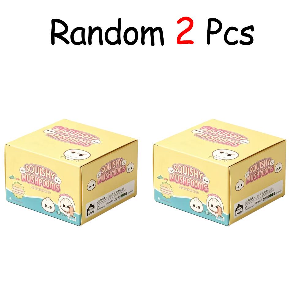 Adorable Porte-clés Peluche Squishy Boulette Boîte Aveugle Jouet Sensoriel Fidget Doux Moelleux Pendentif Soulagement du Stress Sac Cadeau d'Anniversaire Filles