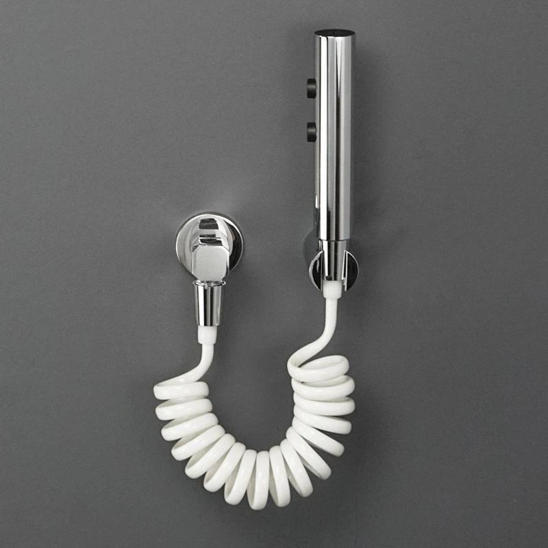 Handbrause Bidet Sprayer Set Hochdruck Dual-Modus Edelstahl Sprühpistole Dusche Selbstreinigend Badezimmerzubehör