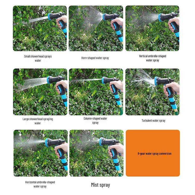 Multi-Function Water Gun Set for Garden, Car Wash, and Outdoor Watering