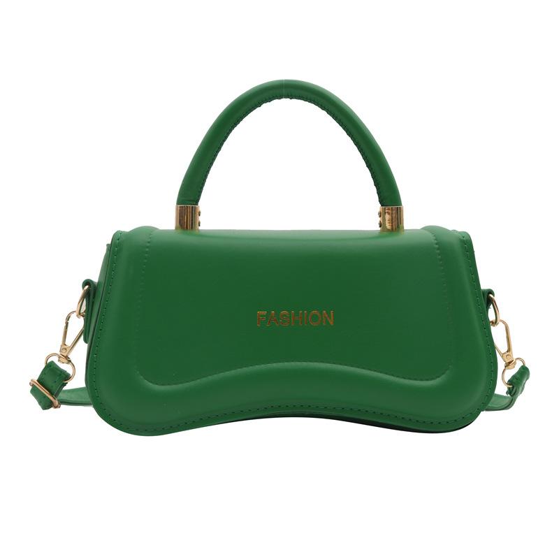 

Сумка Жіноча весна 2024 Нова мода Популярна сумка через плече Нішовий дизайн Повсякденна приміська сумка через плече під пахвами зелений