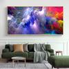 Abstract Cololful Cloud Posters Wall Art Canvas Painting Color Texture Landscape Pictures for Living Room Home Decor Cuadros