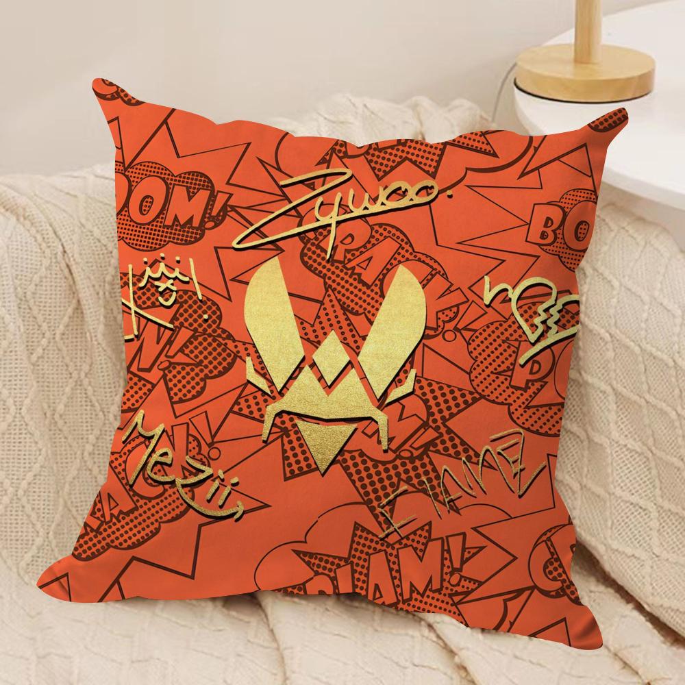 

Team VVitality cool Cushion Cover Short plush Doublesided Print Square Throw Pillow Covers Sofa Home Cushion Decor 30x30cm