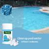 1pcs Pool Cleaning Tablet Effectively Purify Water Crystal Clear Pool Foaming Cleaners Swimming Pool Detergent Cleaning Tools