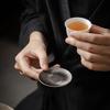 Japanese-style coaster, alloy cup holder, tea saucer, tea holder, antique Zen wind insulation pad, Kung Fu tea set tea ceremony