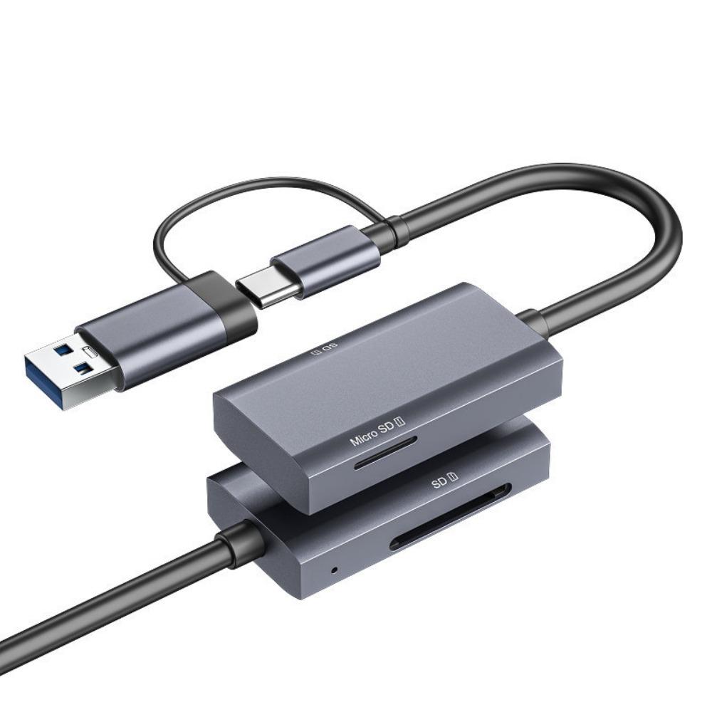 USB 3 0 Type C SD TF Card Reader 2 in 1 Multi Functional Adapter for Phone Computer Camera Memory Card Slot