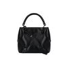 Valentino Nappaleder-Tragetasche mit Ton-in-Ton-Nieten Damenhandtaschen Schwarz WW2B0I97LWB0NO
