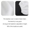 Festive Car Interior Decoration Headrest Covers Playful Halloween Graphics Comfort Fit Polyester Fabric Driver Gift 2pcs