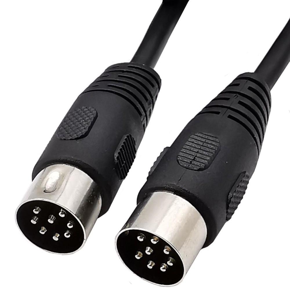 5m/16.4ft DIN 8Pin to DIN 8Pin Cable Plug and Play 8Pin Extension Cable Sound System Setup