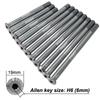 HEPPE MTB Road Bike Titanium Thru Axle Ultra Light Bike Axle 12x142 12x148 Rear Hub Thru Axle Bike Fork 12x100 12x110 Shaft