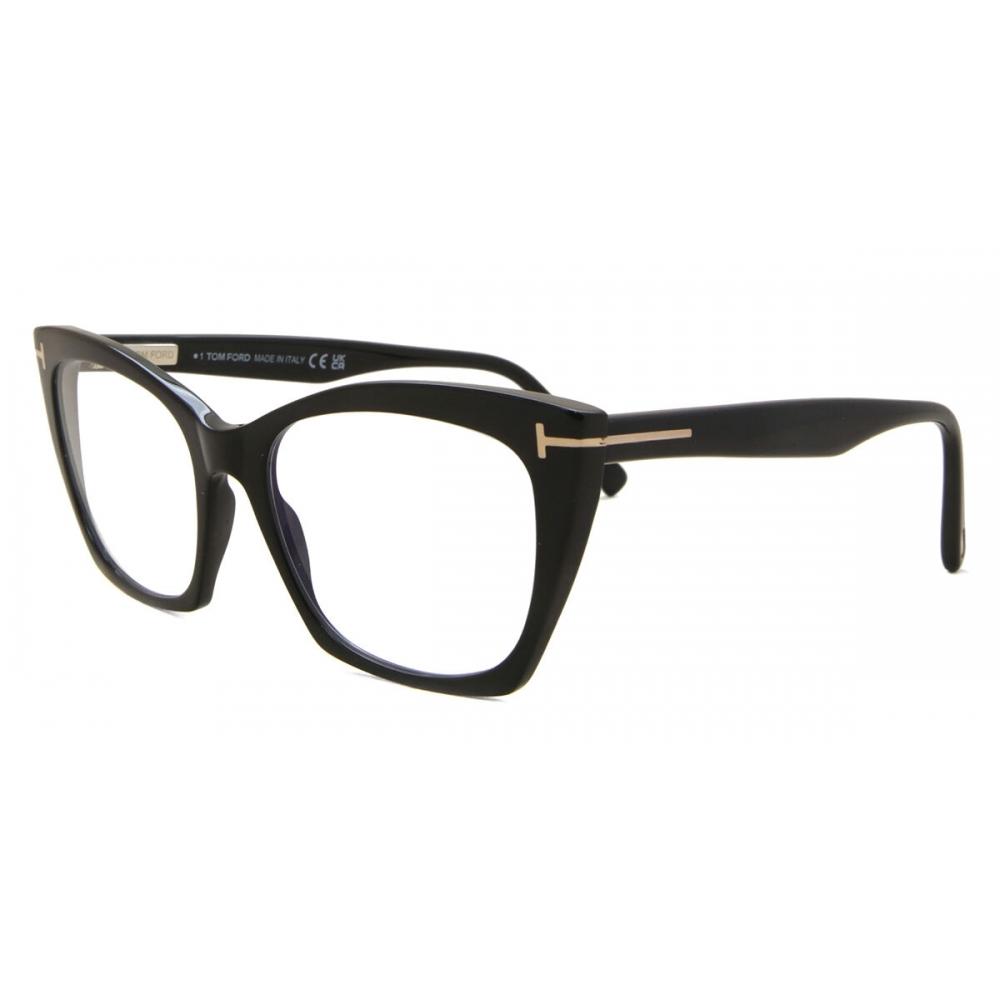 Tom Ford Ft5709 B Blue Light Block 001 Women Eyeglasses