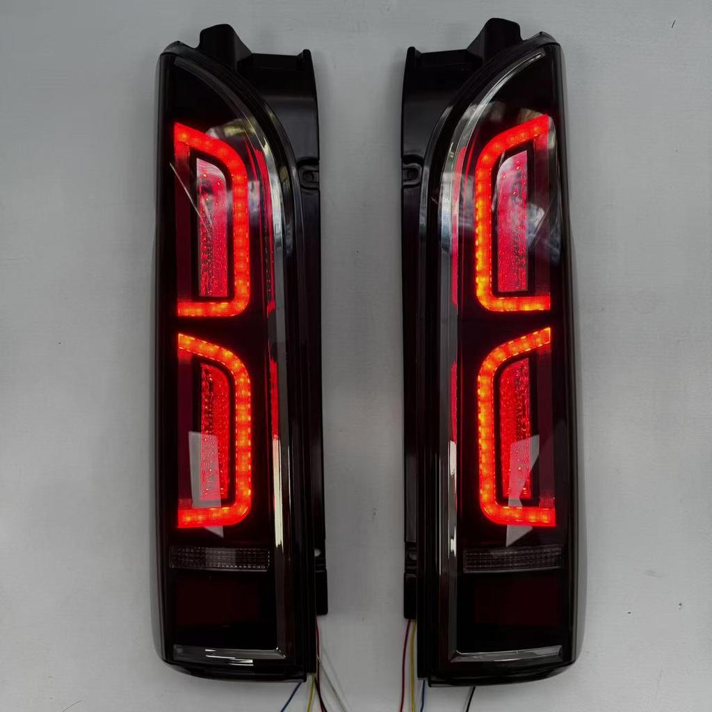 LED Taillights with Sequential Turn Signals for 2005-2018 Toyota Hiace H200 Series
