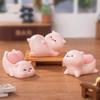 Whimsically Pig Sculpture Soft Butt Figurine Miniature Desk Ornamentation For Cute Decorations And Collectors Gift