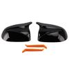 Real Carbon Fiber Side Mirror Cover Cap For BMW X3 X4 X5 X6 X7 2018-2021