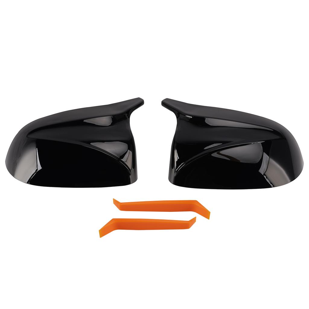 Real Carbon Fiber Side Mirror Cover Cap For BMW X3 X4 X5 X6 X7 2018-2021
