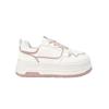 High value pink little white shoes women's 2025 spring and summer new thick baseplate shoes Korean version campus versatile breathable casual women's