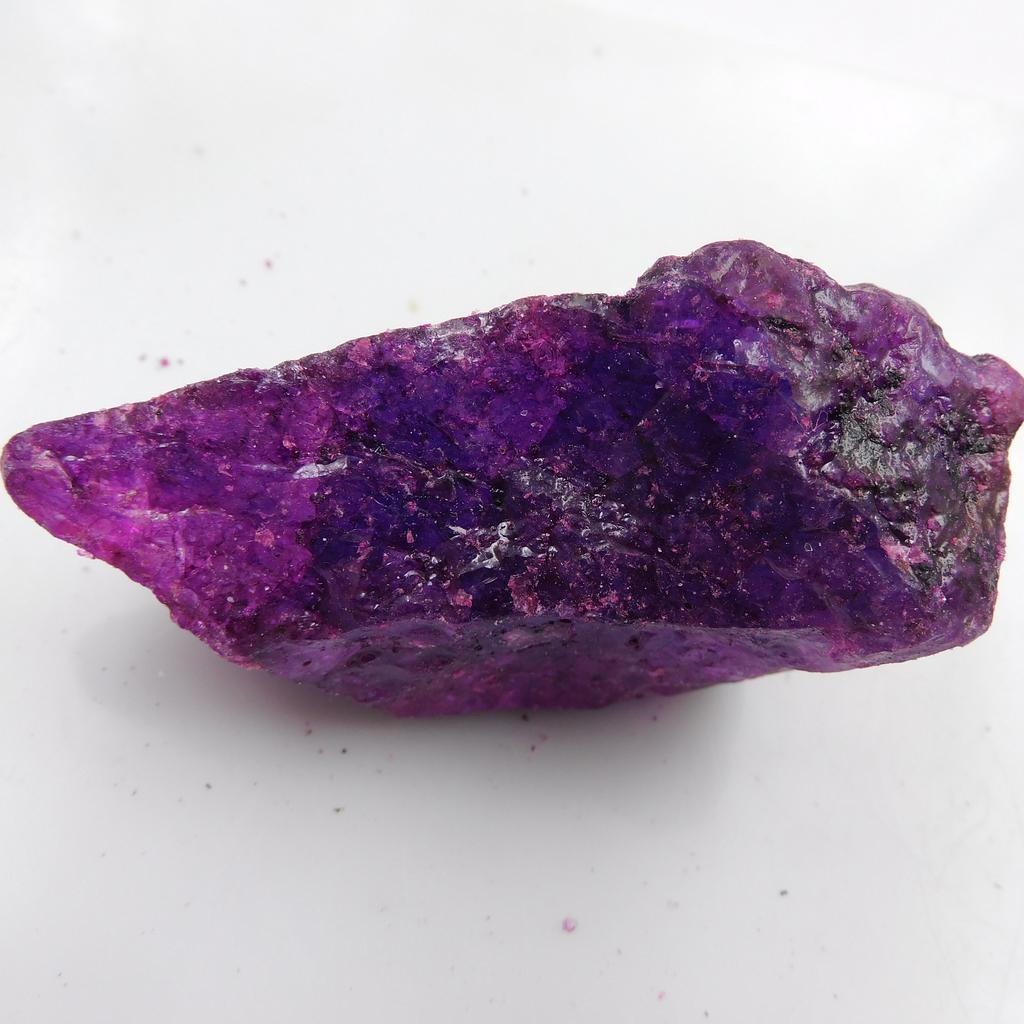 Natural Purple Sapphire Loose Gemstone Raw Rough 411.15 ct September Birthstone for Gem Collections