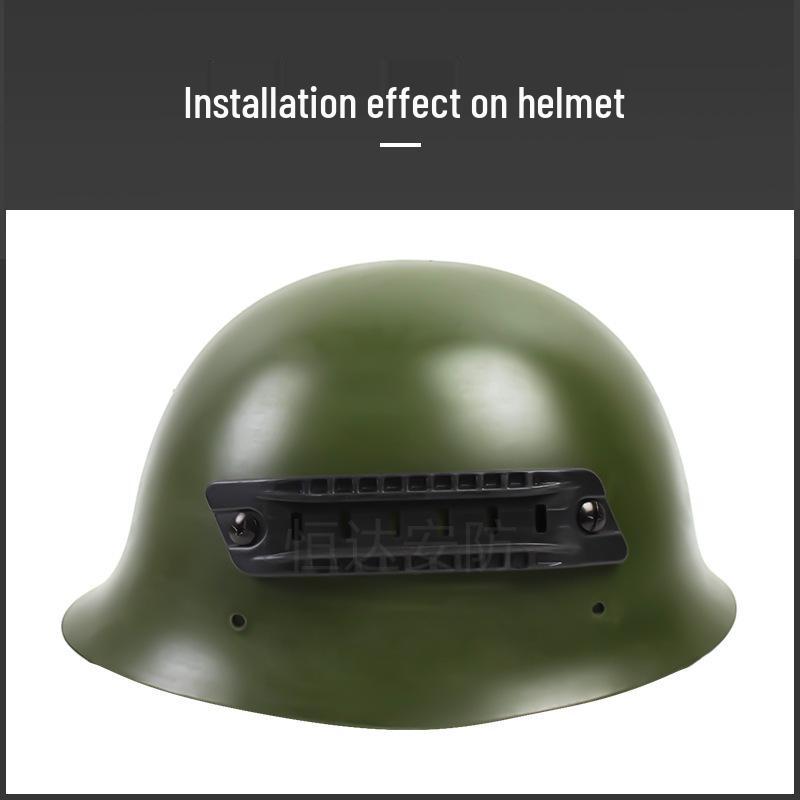 Tactical Helmet Side Rail System: Left & Right Pair (20mm)