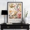 Neutral William Morris Poster Picture Botanical Animals Canvas Prints Vintage Wall Art Decorations for Living Room Exhibition
