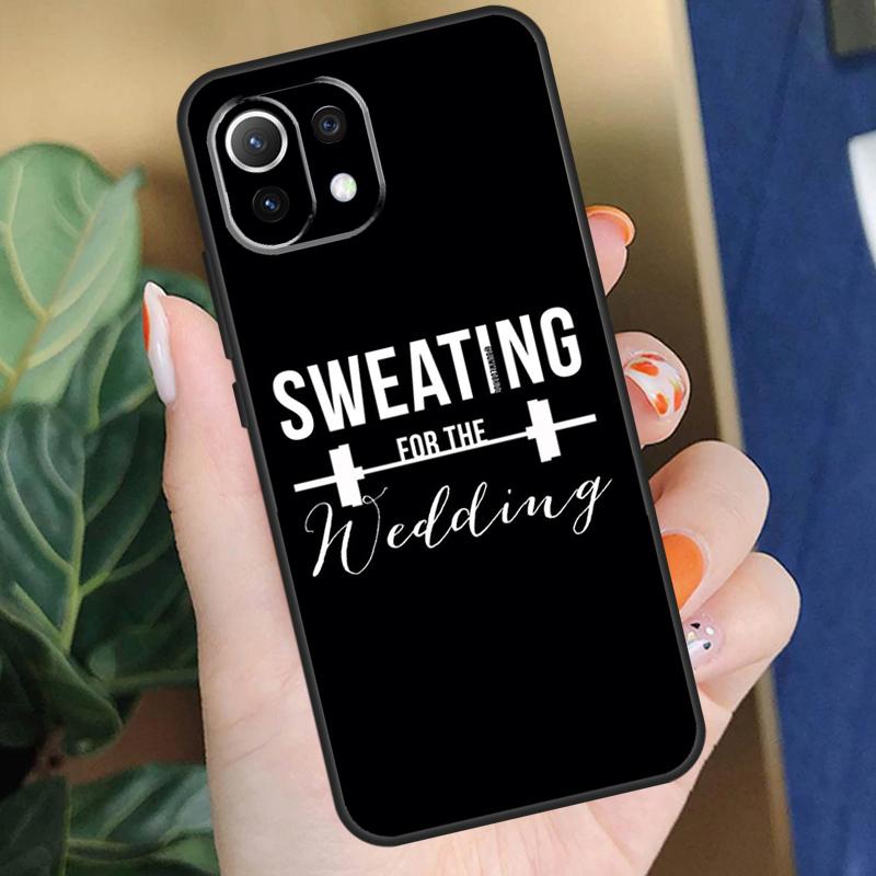 Bodybuilding Gym Fitness Case For Xiaomi 15 14 Ultra 13T 14T 15T Pro 17 Pro Max POCO F8 F7 F5 F6 X5 X6 X7 Pro Coque