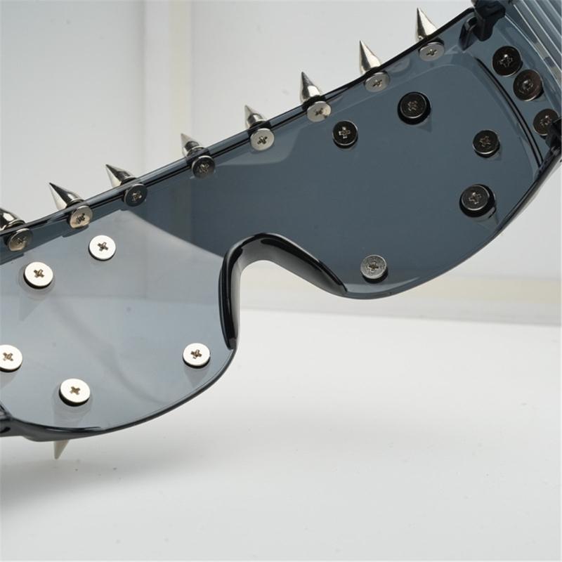 Zonnebril met Spikes Lichtgewicht PC Frame Outdoor Modeaccessoires