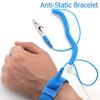 Adjustable ESD Strap Clip Corded Discharge Wrist Band Hand Tools Grounding Bracelet  Electronics