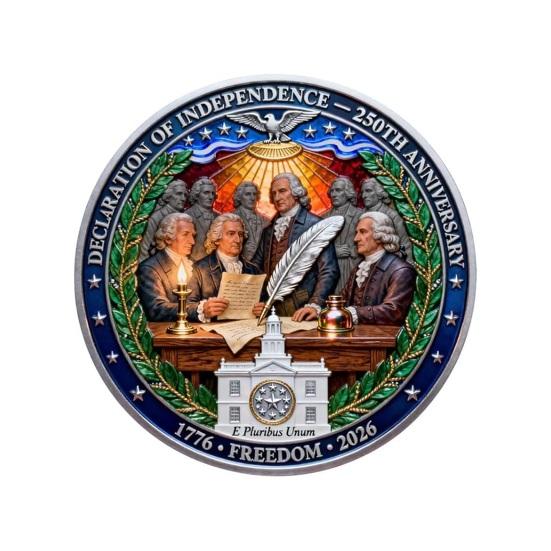 USA Utmaningsmynt Metall Dubbelsidig US Minnesmynt Samlarobjekt Minnessak för Samlare