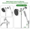 High Pressure Dog Shower Attachment One-Button Switch Universal Dog Washing Hose Multi-functional Pet Shower Sprayer
