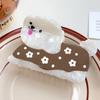 Flower Cute Puppy Acetic AcidHair Claw Korean Style Cartoon Hair Clip Animal Shark Clip  Girls