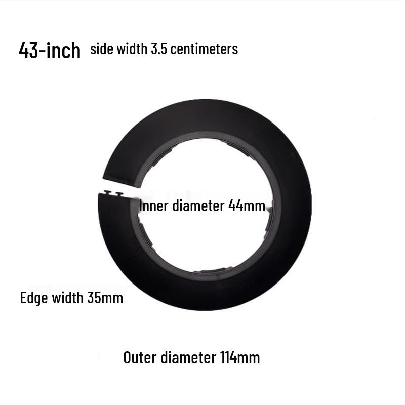 Decorative Pipe Cover Ring for Air Conditioning and Heating Valves