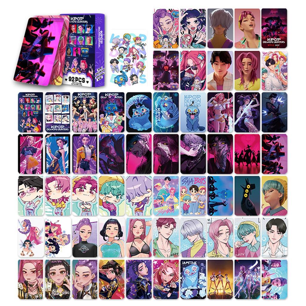 60 LOMO Cards 32 Stickers Witch Hunters Double-sided High-definition Color Printed Photo Cards