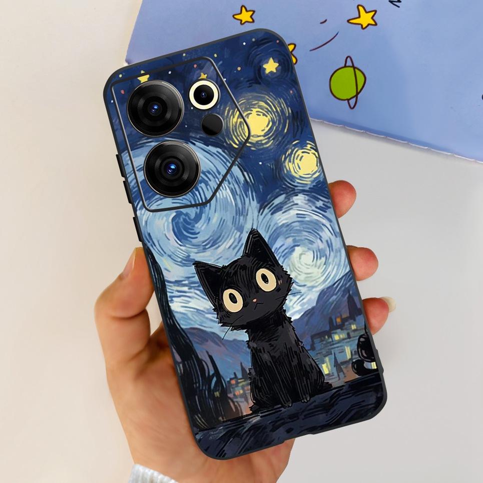 

Для чехла Tecno Camon 20 Primier 20 Pro 4G 5G Астронавт Дракон Чехол для телефона Мраморный Кот Мультяшный Funda Матовый Мягкий ТПУ Силиконовый Чехол Camon 20 Pro 4G