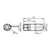 Ifm EVC814 Sensor Accessories Wiring Socket - New, Original, In Stock with One Year Warranty