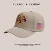 Usa 250Th Anniversary Eagle Print Hat Unisex Adjustable Washed Cotton Peak Hat Trucker Hats Outdoor Visor Baseball Cap