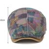 HT5060 Berets All Seasons Men Women CapVintage Artist Painter Beret Hat 100% Cotton Ivy Flat Cap Adjustable Camouflage Beret Cap