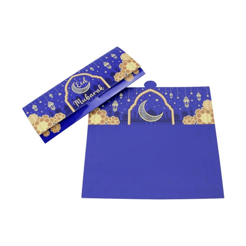 

Pack Of 50 Stylish Money Gifts Card Greeting Cards for Holiday Celebration Folding Cash Holders for Kids Teens Adults синий