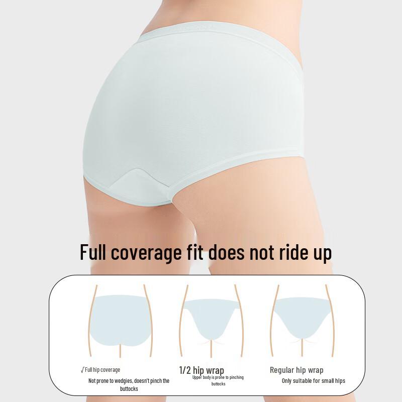 Women's 5-Pack Antibacterial Cotton Lace Underwear