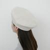 Women's Tweed Beret Organza Autumn Hat