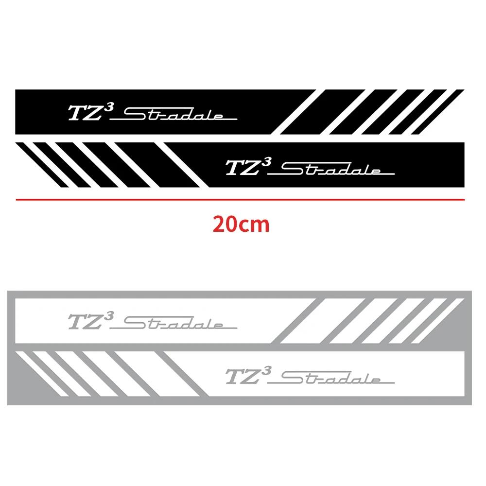 UHNPV1 TFLGX1 2PCS Car Side Rearview Mirror Body Decoration Sticker Decal Styling For Alfa Romeo TZ3 Sportiva Stelvio 147 156 Auto Accessories