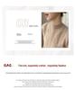 35% Cashmere Women's Round Neck Cable Knit Sweater - Autumn/Winter Pullover