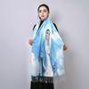 Winter Scarves Catholic Virgin Mary Long Shawl Warm Wrap Tassel Scarf Soft Lady Of Fatima Ladies Custom 180*70Cm